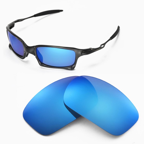 Walleva Replacement Lenses for Oakley X Squared Sunglasses